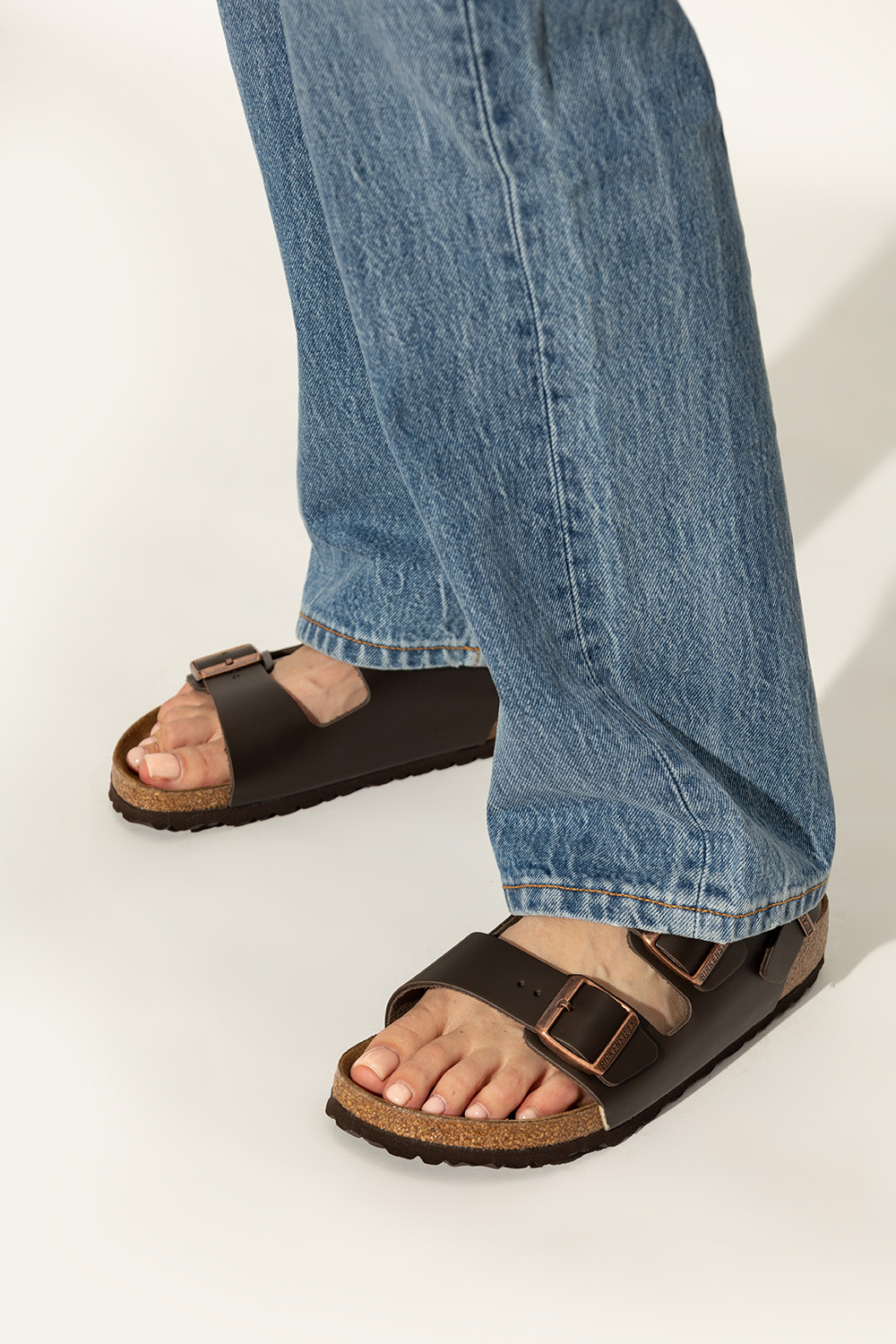 Brown 'Milano BS' sandals Birkenstock - IetpShops Morocco